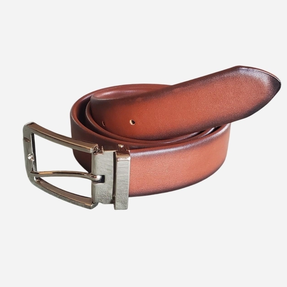 Stacy Adams Brown Leather Belt